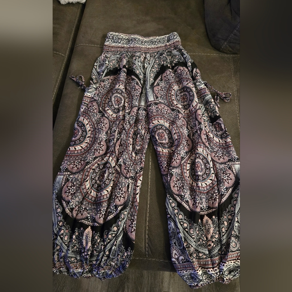 Bohemian Paisley Women's Harem Pants